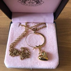 Juicy Couture Long Gold Necklace.